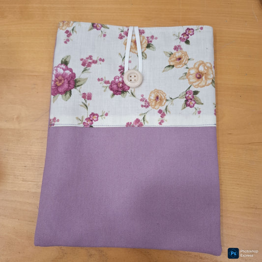Funda Libro, Ipad o Tablet FLORES