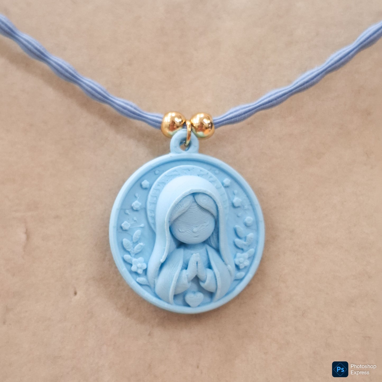 Collar elástico VIRGEN NIÑA