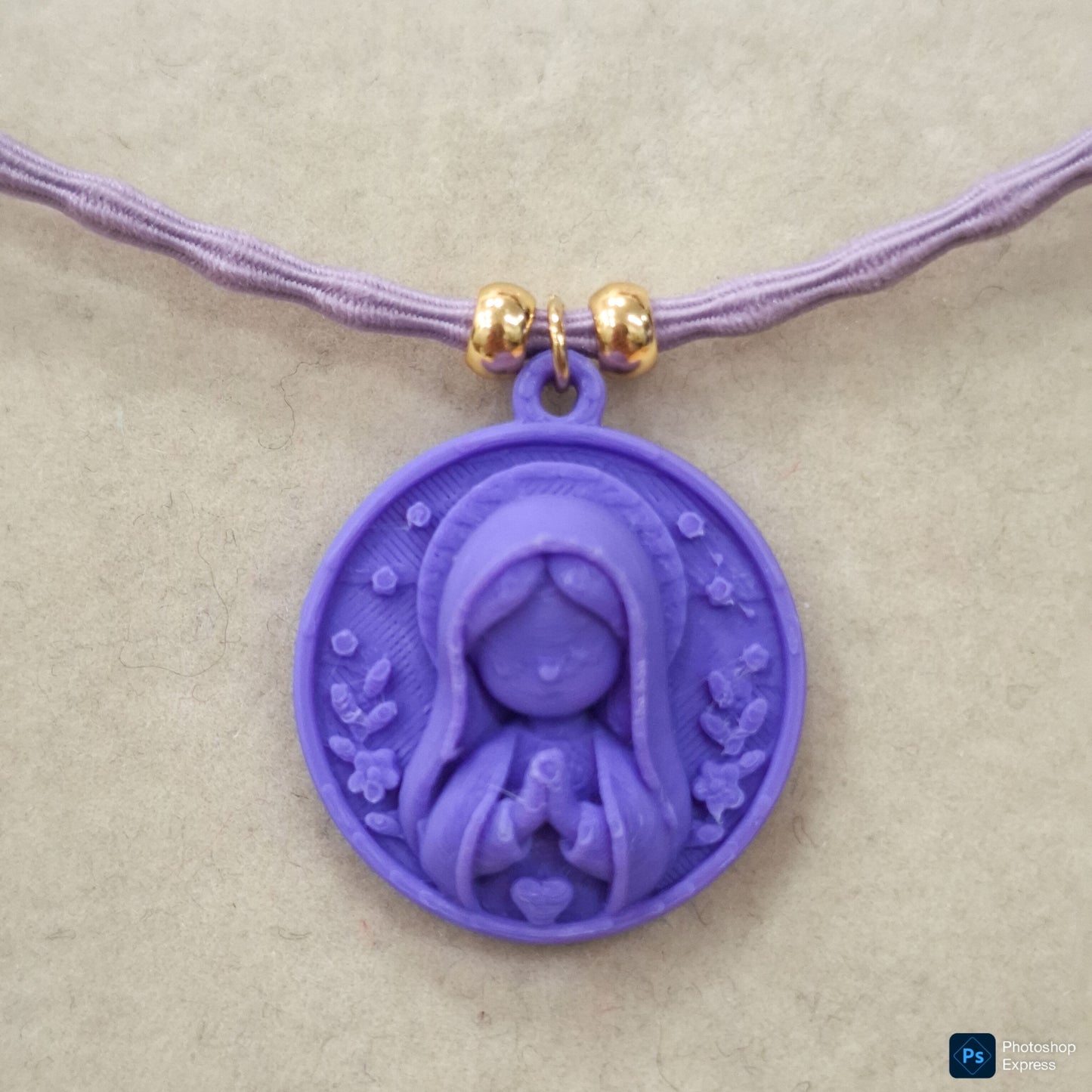 Collar elástico VIRGEN NIÑA