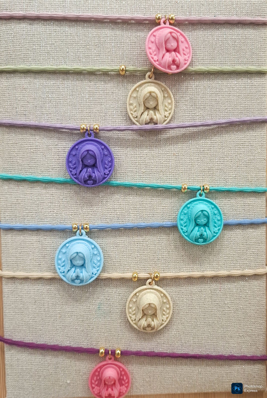 Collar elástico VIRGEN NIÑA