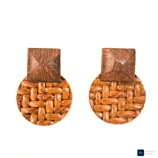 Pendientes RAFIA DAMERO