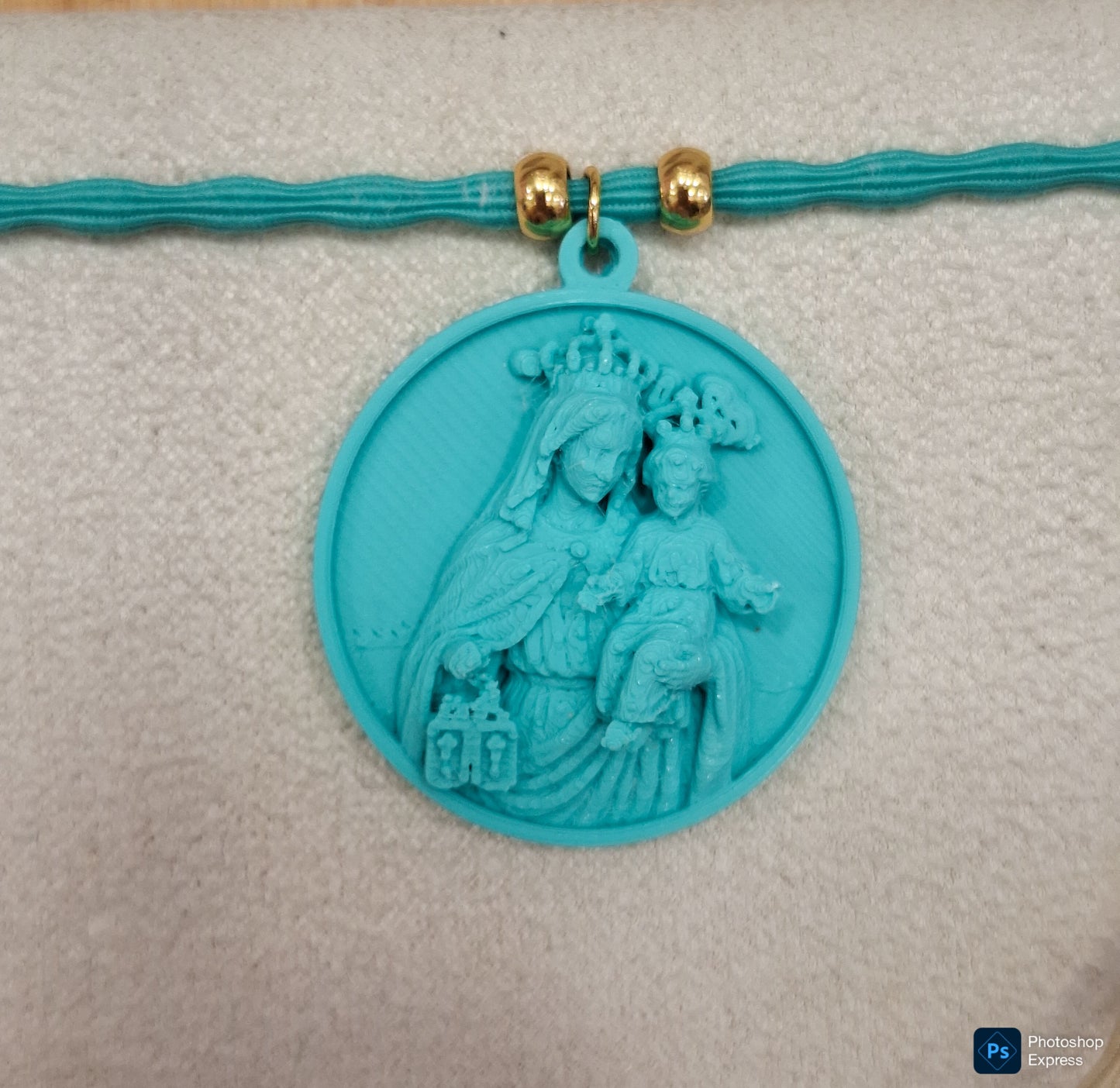 Collar elástico VIRGEN DEL CARMEN