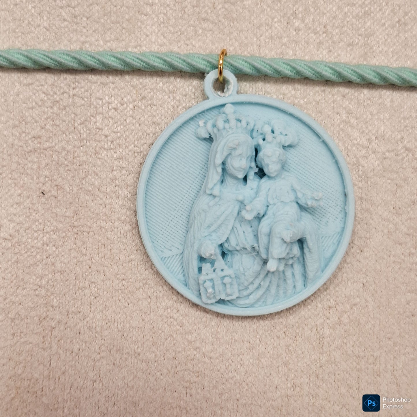 Collar elástico VIRGEN DEL CARMEN
