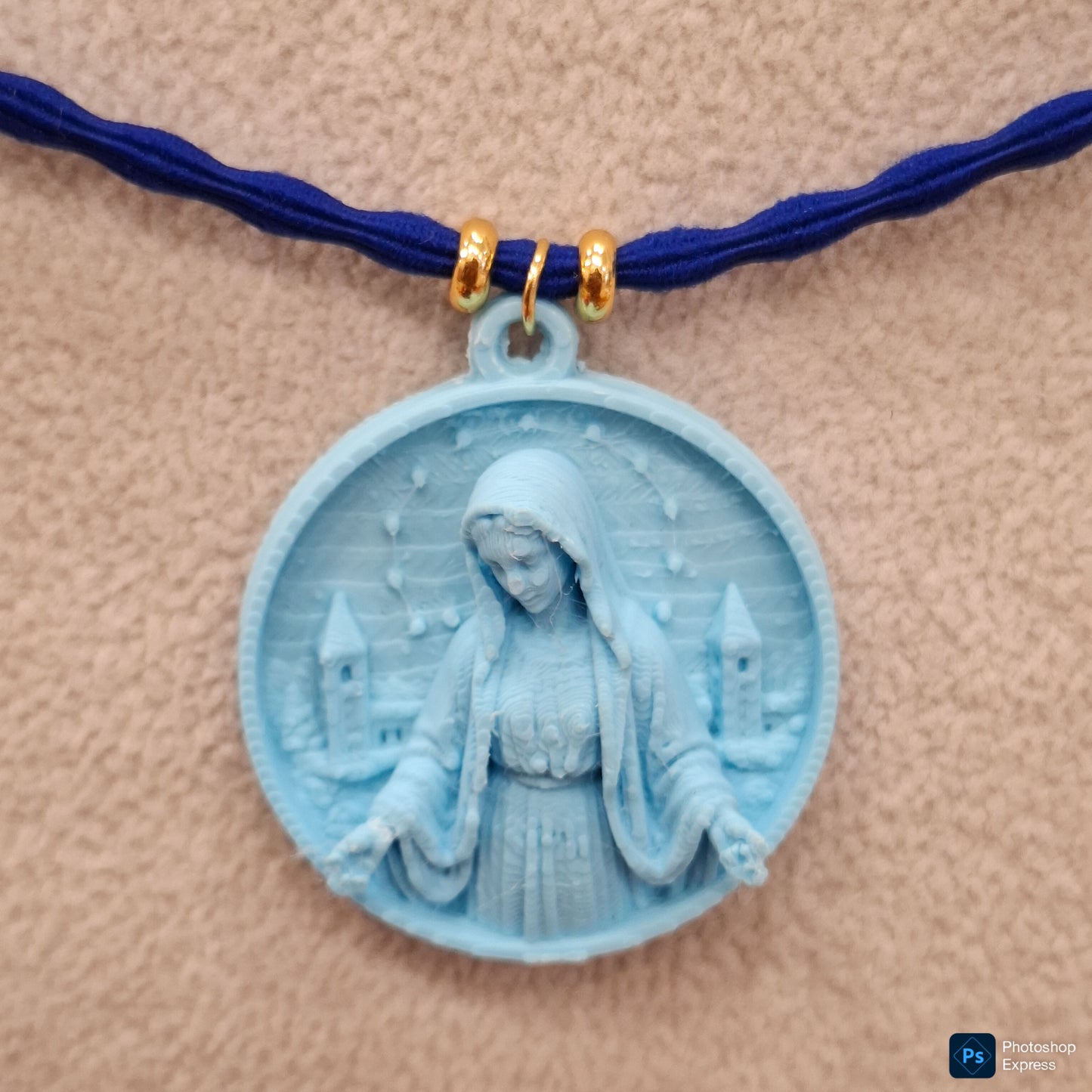 Collar elástico VIRGEN DE MEDJUGORE