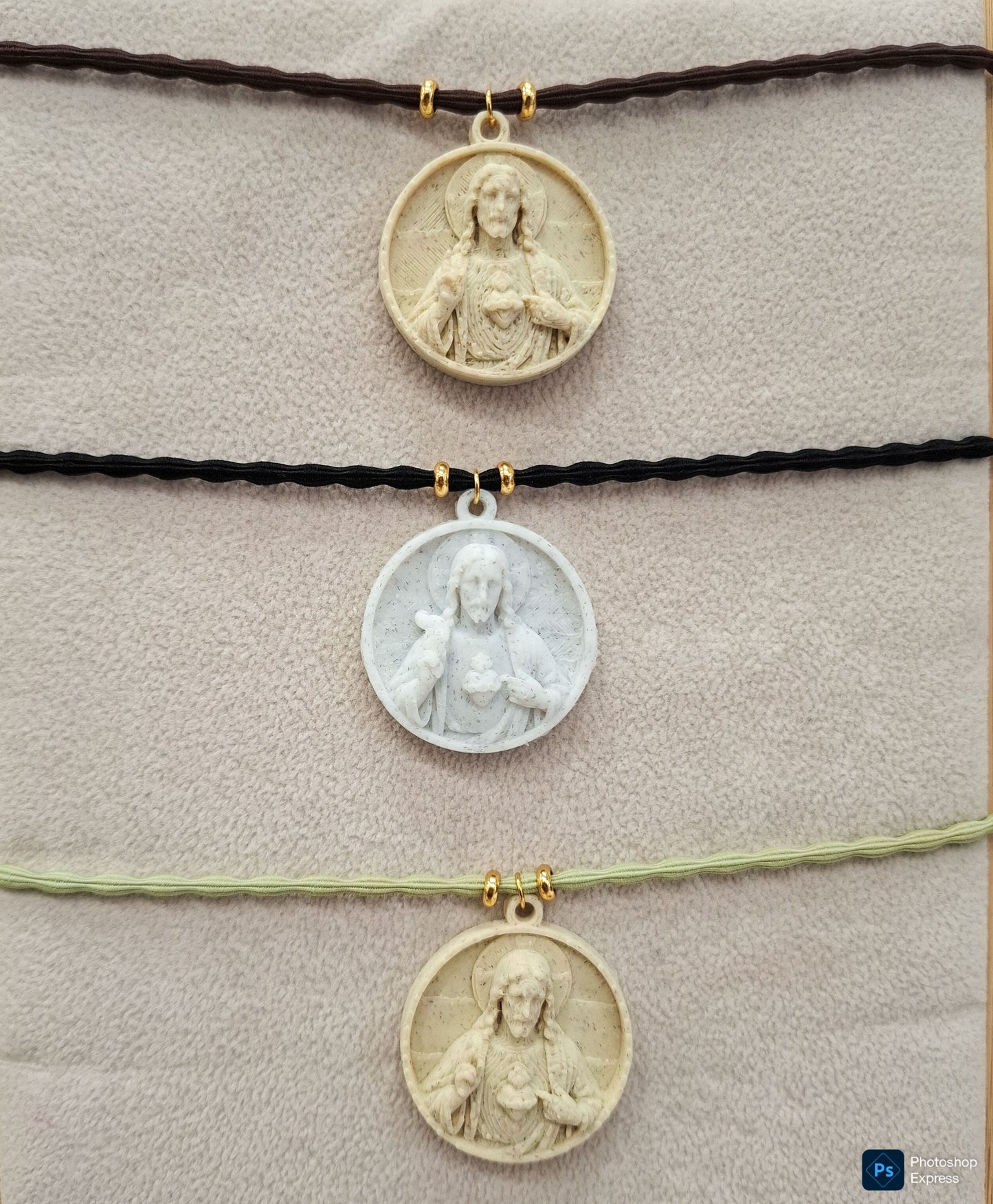 Collar elástico CORAZÓN DE JESÚS