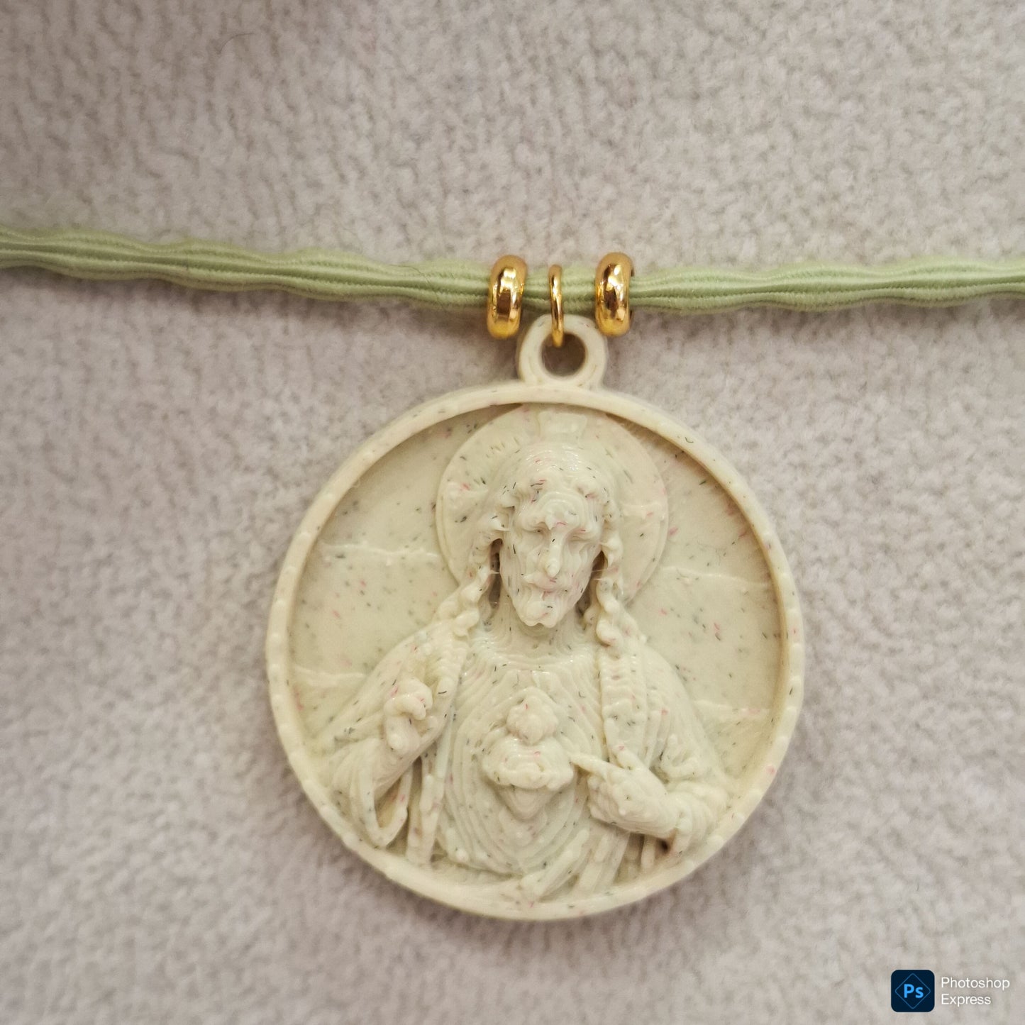 Collar elástico CORAZÓN DE JESÚS