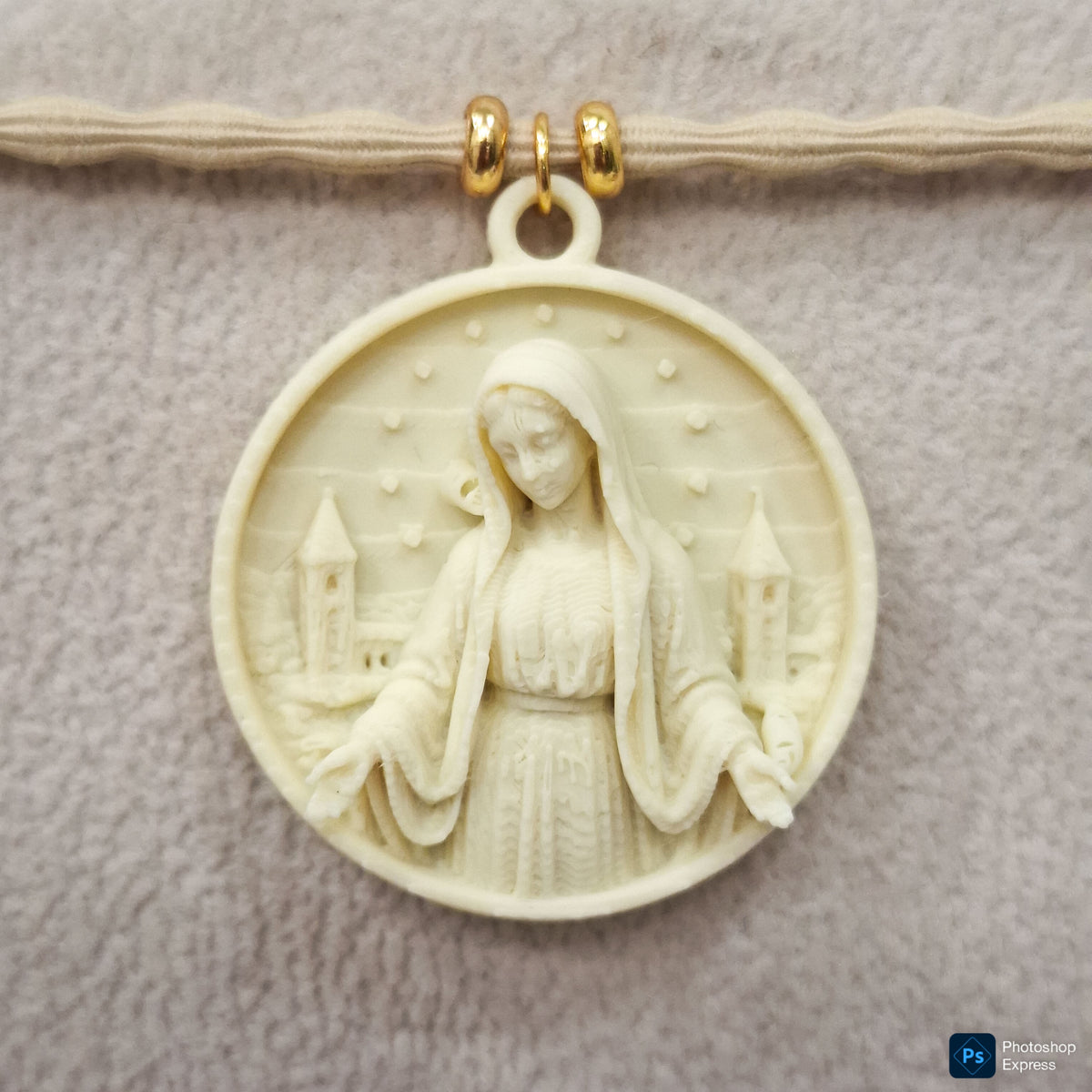 Collar elástico VIRGEN DE MEDJUGORE