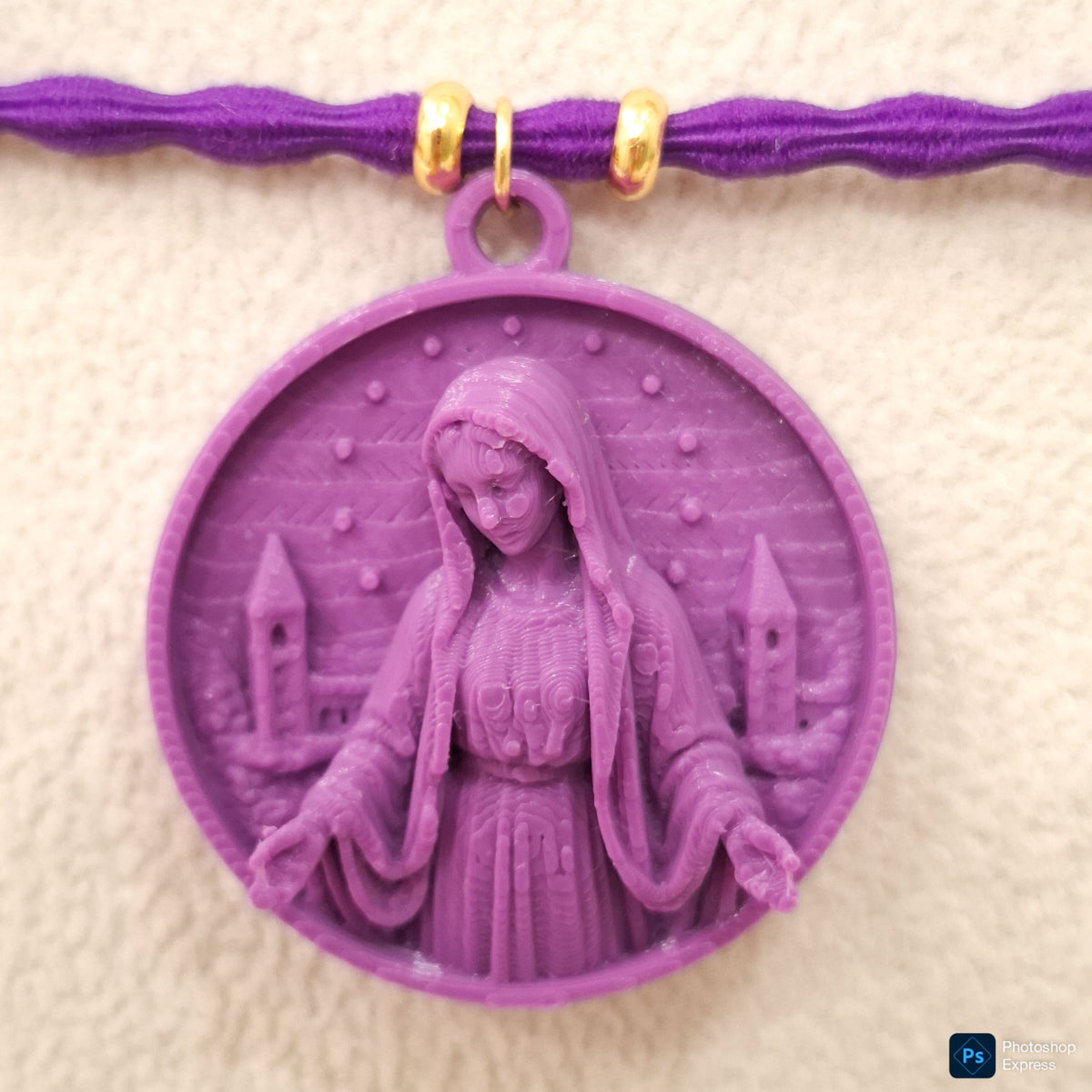 Collar elástico VIRGEN DE MEDJUGORE