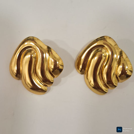 Pendientes acero LÍA