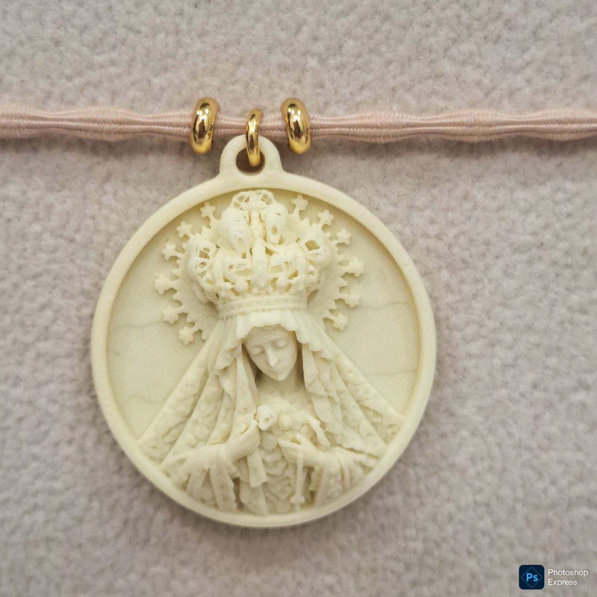 Collar elástico VIRGEN DE LA ESPERANZA