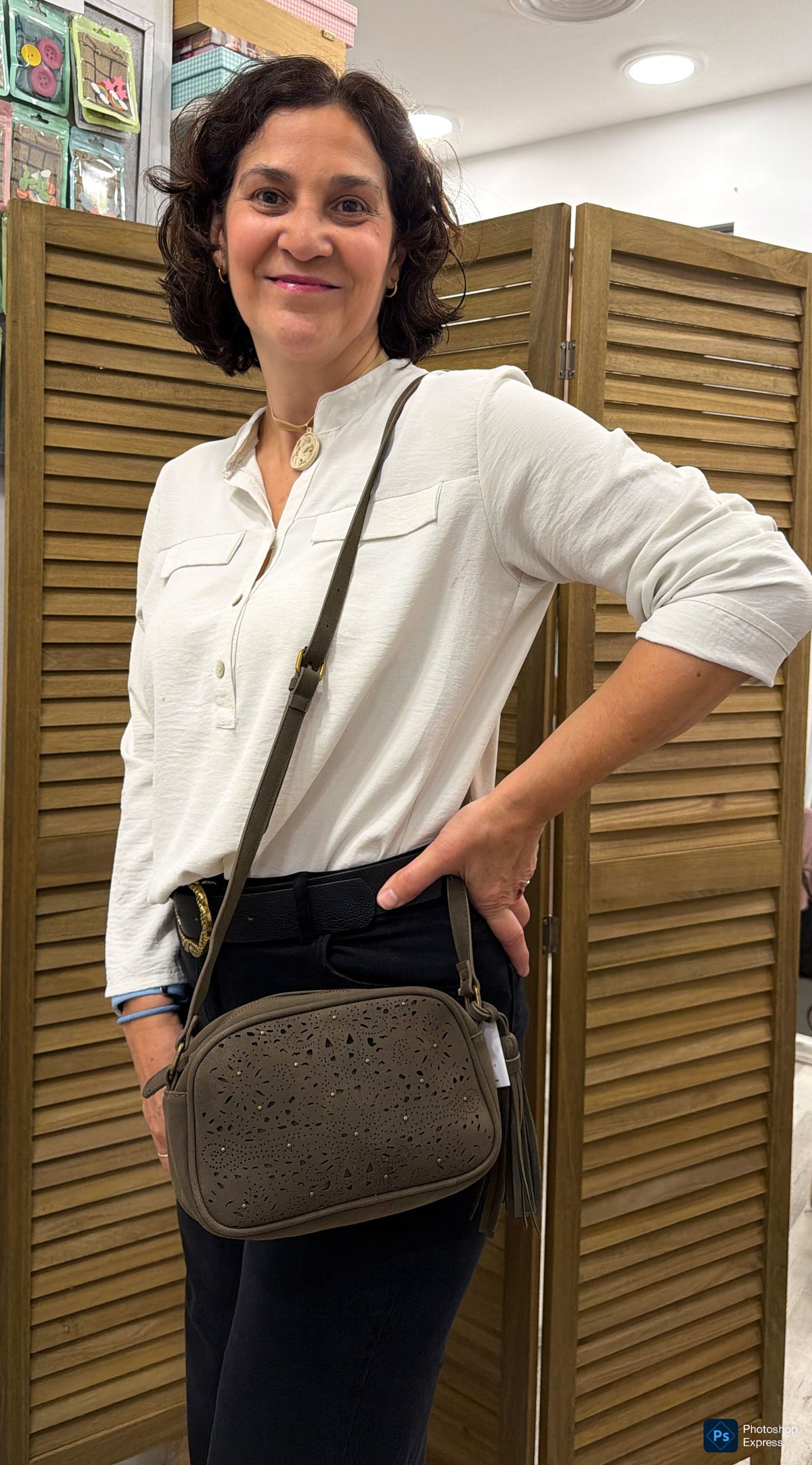 Bolso serraje