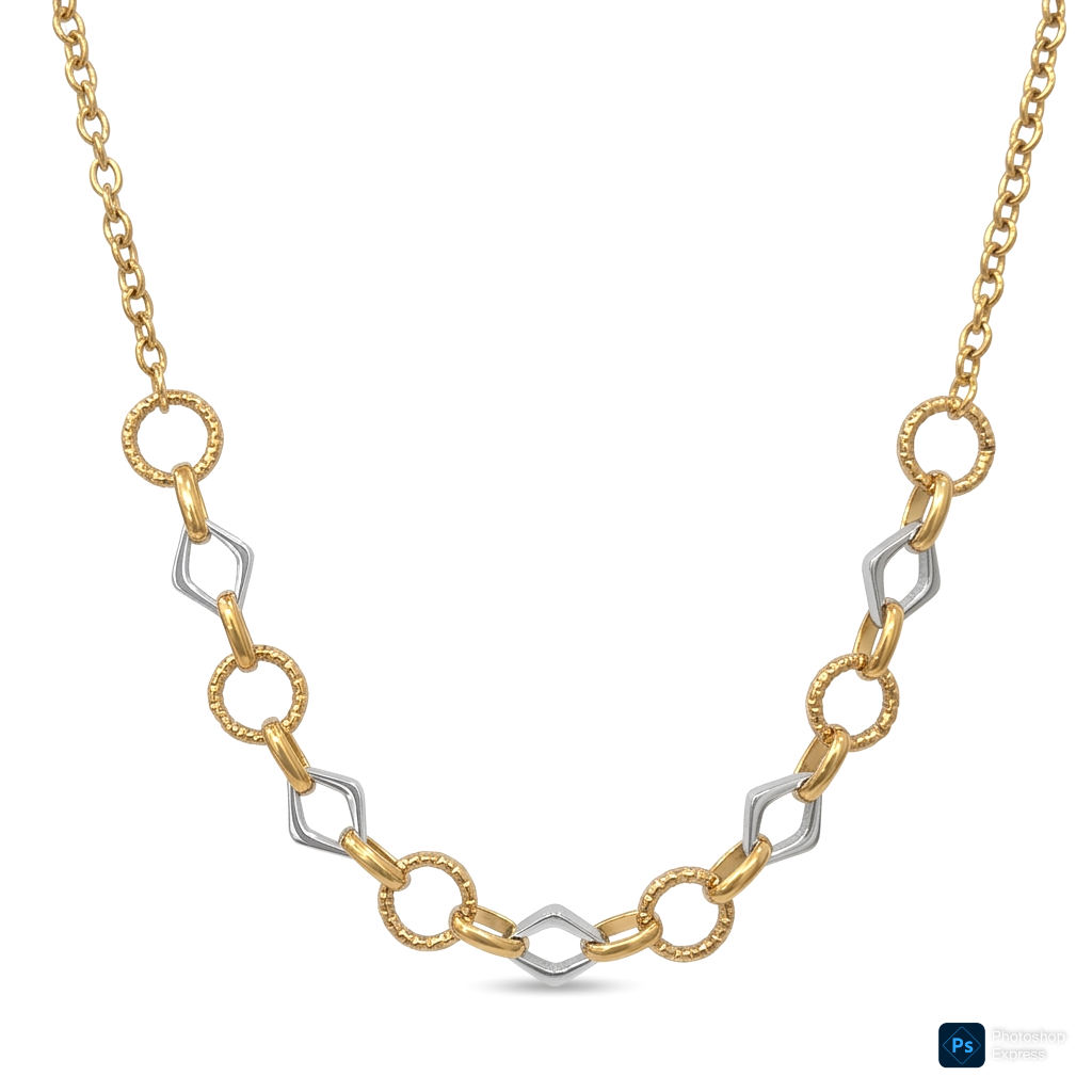 Collar ACERO BICOLOR