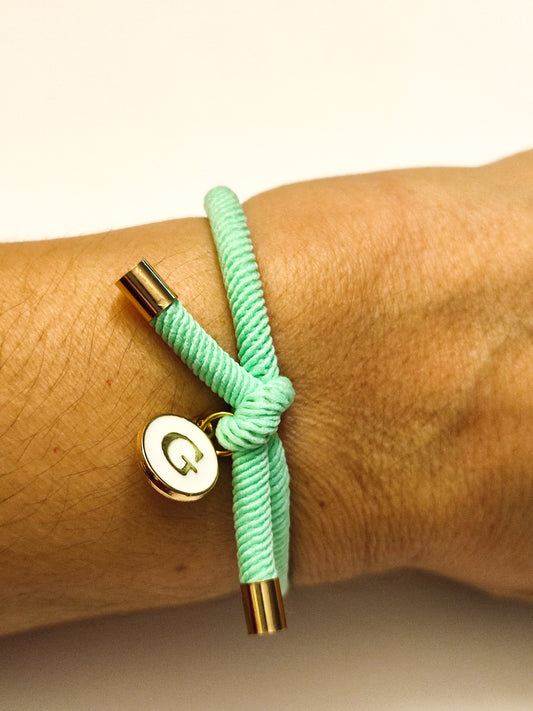 Pulsera nudo INICIAL G