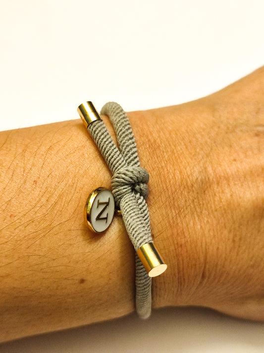Pulsera nudo INICIAL N