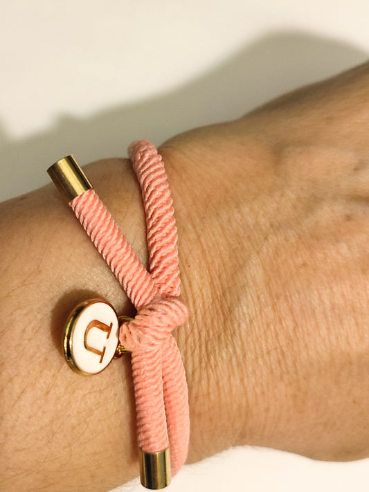 Pulsera nudo INICIAL U