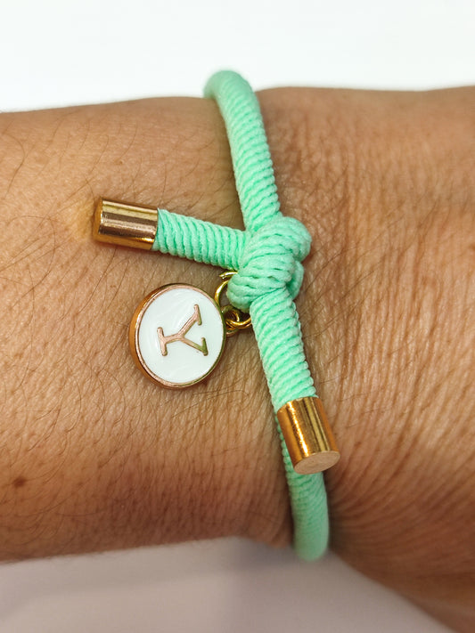 Pulsera nudo INICIAL Y